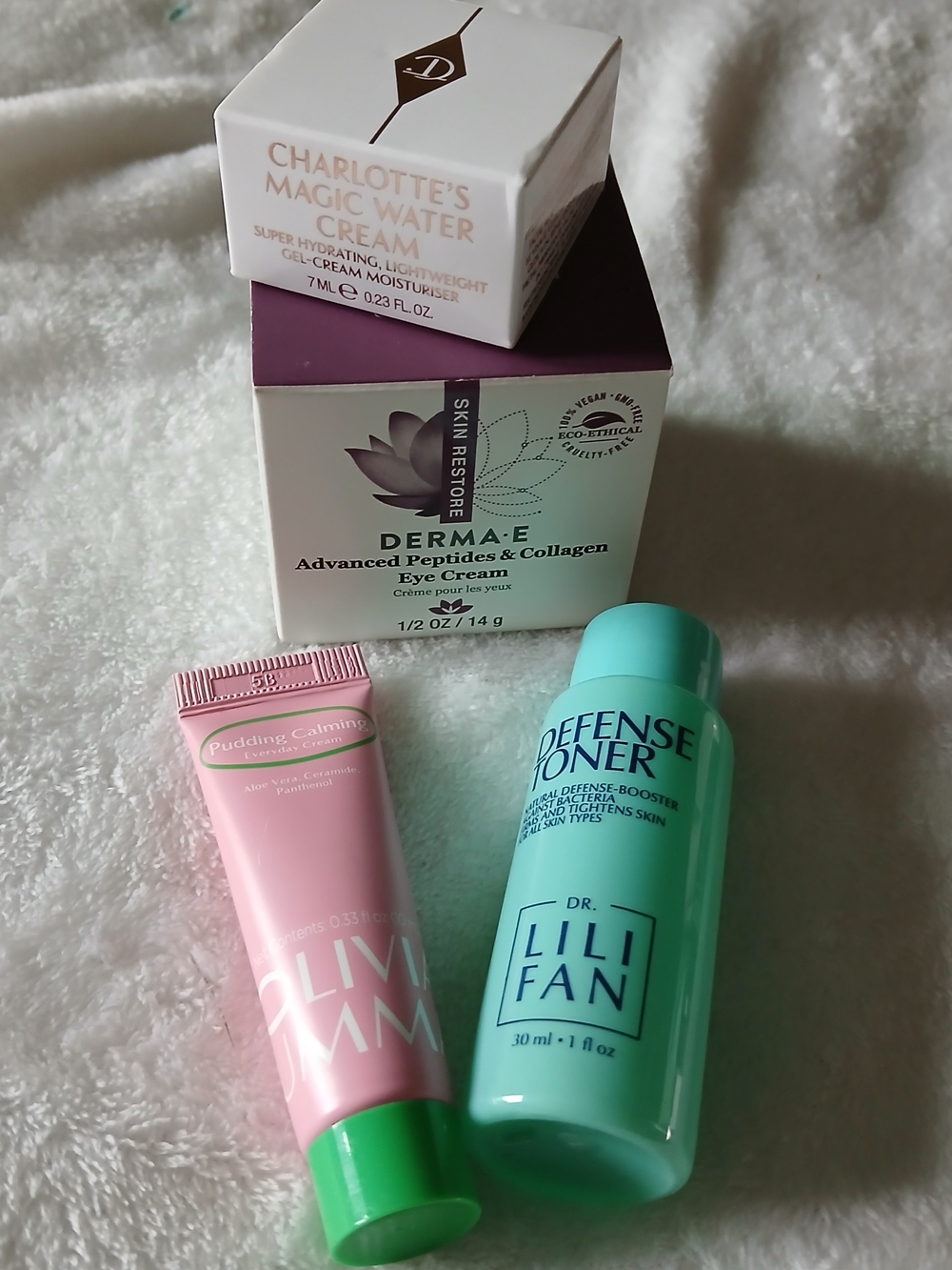 Derma E, Charlotte’s Magic Water  Cream & More Skincare Bundle - NEW WITH TAGS